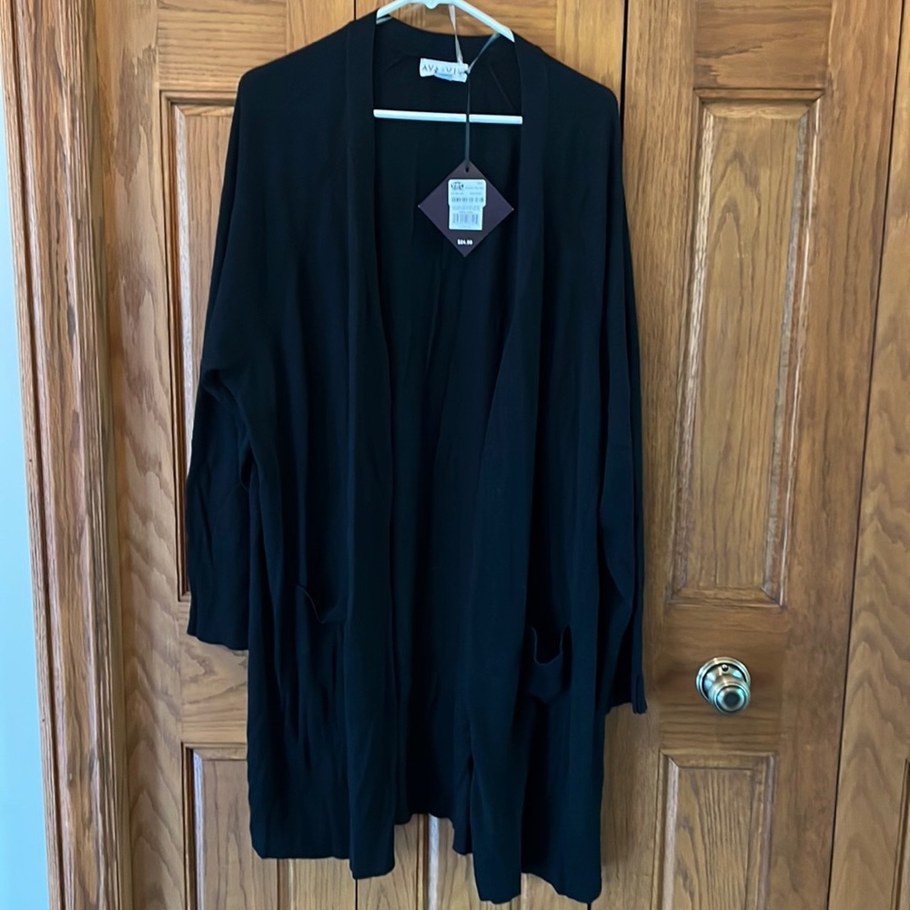 Black Sweater Jacket